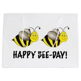 Happy Bee Day Bumblebee Honey Bee Bday Große Geschenktüte