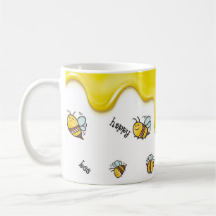 Happy bee, Jollibee-Tasse, fröhliche Tasse,  Kaffeetasse
