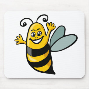 Happy Bee Mousepad
