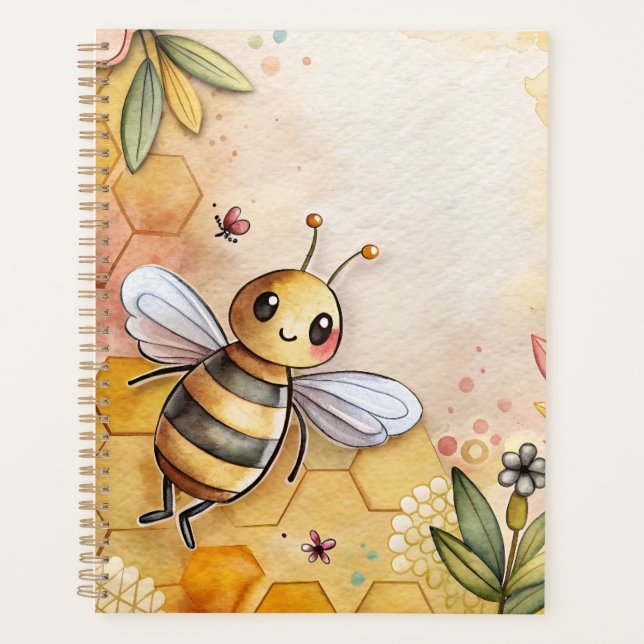 Happy Bee Planer (Vorderseite)