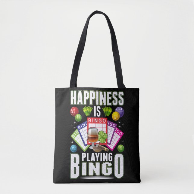 Happy Bingo Player Men Funny Bingo (Vorderseite)