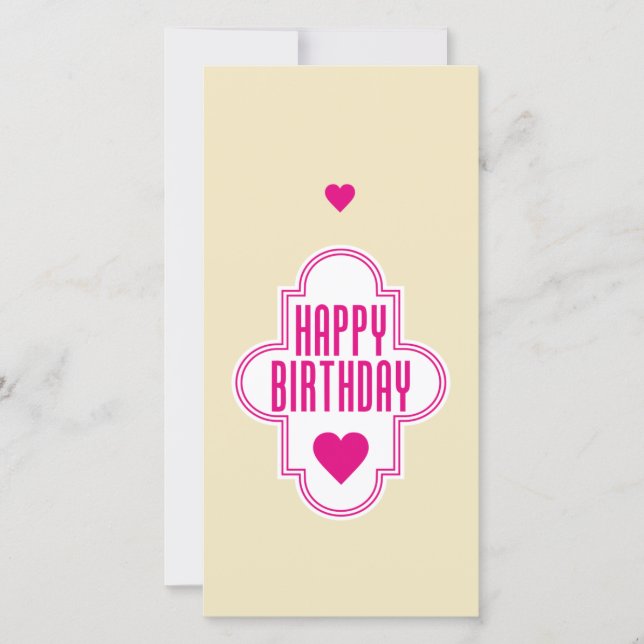 Happy Birthday (Vorderseite)