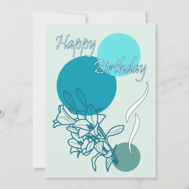 Happy Birthday (Vorderseite)