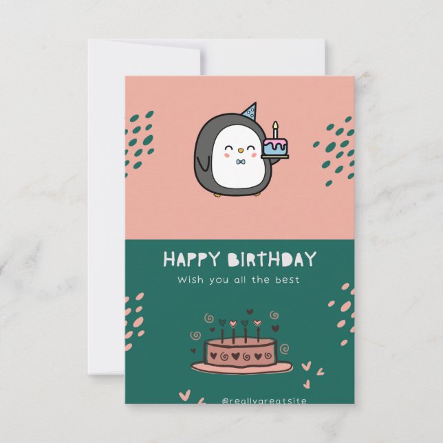  happy Birthday (Vorderseite)