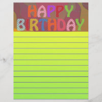Happy Birthday
