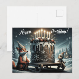Happy Birthday 2026  Postcards divers -3 Postkarte