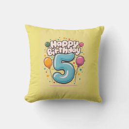 Happy Birthday 5 Kissen