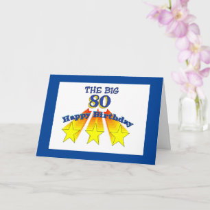 Happy Birthday 80 Christlich Card Karte