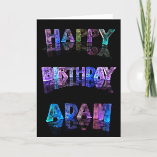 Happy Birthday Adam Card Karte
