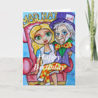 Happy Birthday Alice im Wunderland verrückten Hass