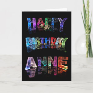 Happy Birthday Anne Card Karte