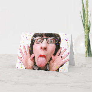 Happy Birthday Annoying Woman Ich bin jünger Spaß Feiertagskarte