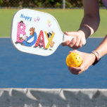 Happy Birthday Baby Bears Party Pickleball Paddel Schläger<br><div class="desc">Glücklich zum Geburtstag - Baby Bears Party Feiern Spaß Zeichnend Niedlicher Bär - Wählen / Fügen Sie Ihren einzigartigen Text / Jahr / Farbe - Make Your Special Gift - Umgestalten und verschieben oder entfernen und fügen Sie Elemente / Bild mit Anpassungs-Tool! - Zeichn und Design von MIGNED. Sie können...</div>