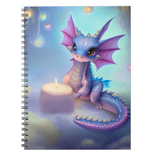 Happy Birthday Baby Dragon Notizblock