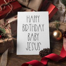 Happy Birthday Baby Jesus lustige Weihnachten