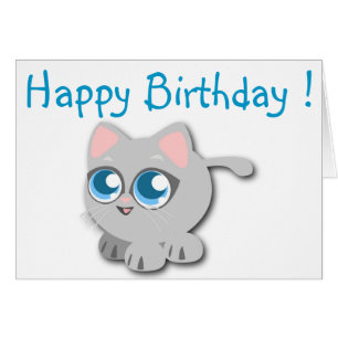 "HAPPY BIRTHDAY" BABY KITTY
