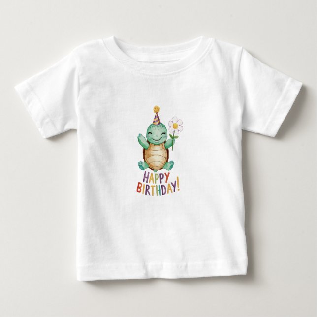 Happy Birthday Baby T-shirt (Vorderseite)