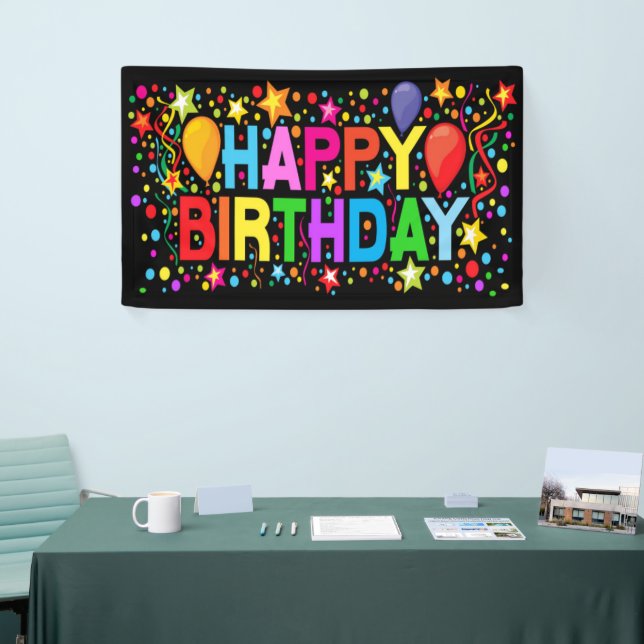 HAPPY BIRTHDAY BANNER (Messeveranstaltung)