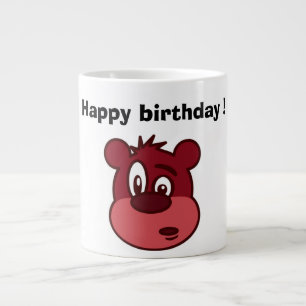 "HAPPY BIRTHDAY" BÄR Jumbo-Tasse