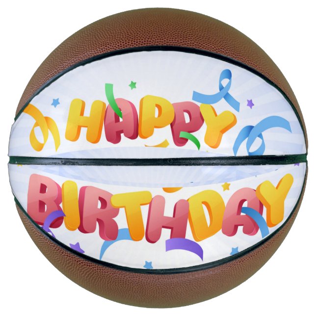 Happy Birthday Basketball (Vorderseite)