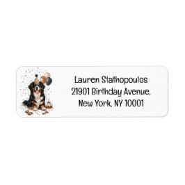 Happy Birthday Bernese Mountain Dog