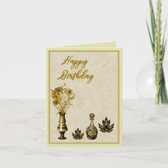 Happy Birthday Best Ever Karte (Vorderseite)