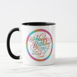 Happy Birthday Best Wishs Glow | Tasse des Kaffees