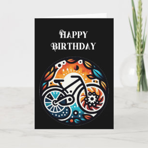 Happy Birthday Bike Inspiration Karte