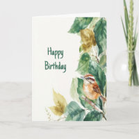 Happy Birthday Bird Lover Watcher Vogelbeobachtung