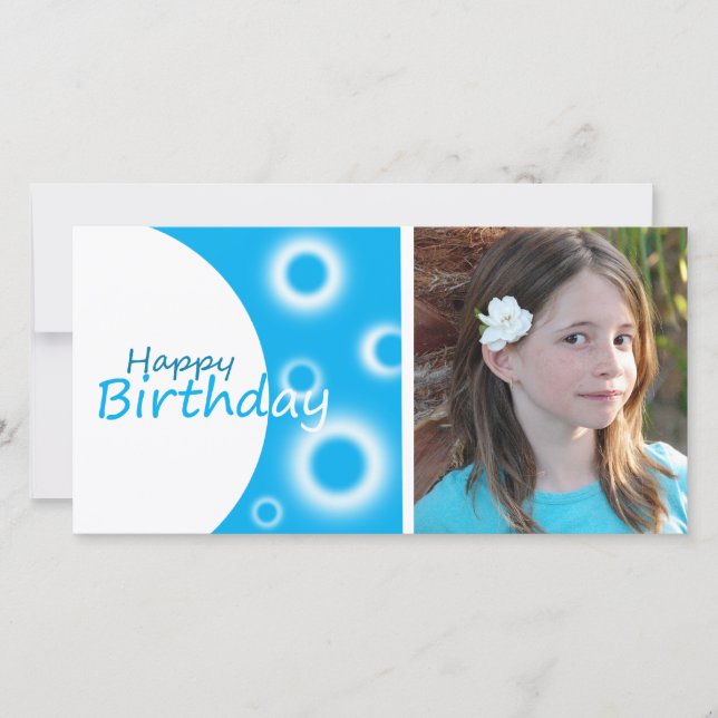 Happy Birthday Blue Balls (Vorderseite)