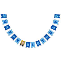 Happy Birthday Blue Boys Party Foto