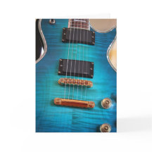 Happy Birthday - Blue Gitarre Body