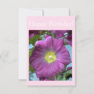 Happy Birthday Blume Card Karte