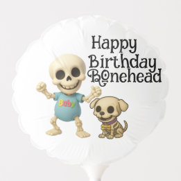 Happy Birthday Bonehead – The Boneheads™ Ballon