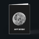 Happy Birthday Bowler Bowling Moon Funny Karte<br><div class="desc">Es ist aus dieser Welt...  aber nicht aus der Umlaufbahn dieser Welt! Der Mond porträtiert als Bowlingball im Nachthimmel! Machen Sie einen Bowler glücklich mit dieser lustigen Karte!</div>