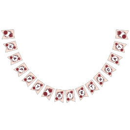 Happy Birthday Bowling Party Wimpelkette