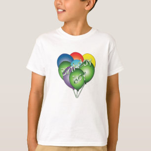 Happy Birthday Boy Balloons T - Shirt