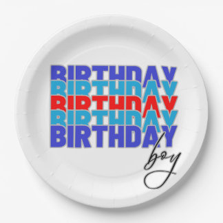 Happy birthday boy. Celebrating your birthday... Pappteller