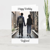 Happy Birthday Boyfriend | Hängebänder für Doppelh