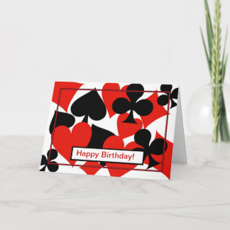 Happy Birthday Bridge Card spielen Karten Poker
