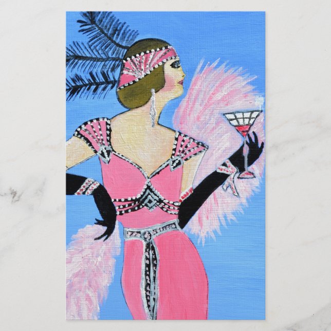 Happy Birthday Briefpapier (Vorderseite)