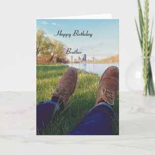 Happy Birthday Brother Karte