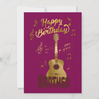 Happy Birthday Brothers Einladung