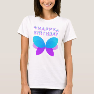 Happy Birthday Butterfly T - Shirt