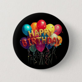 HAPPY BIRTHDAY BUTTON