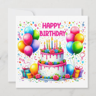 Happy Birthday Cake