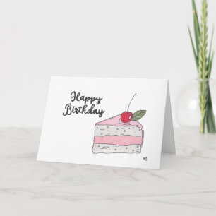 Happy Birthday Cake 2 - Karte