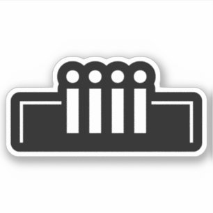 Happy Birthday [ Cake ] Japanisches Emoticon Aufkleber