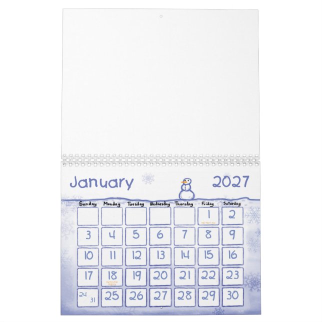 Happy Birthday Calendar Kalender (Jan 2027)