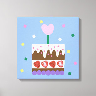 HAPPY BIRTHDAY Canvas Print Leinwanddruck